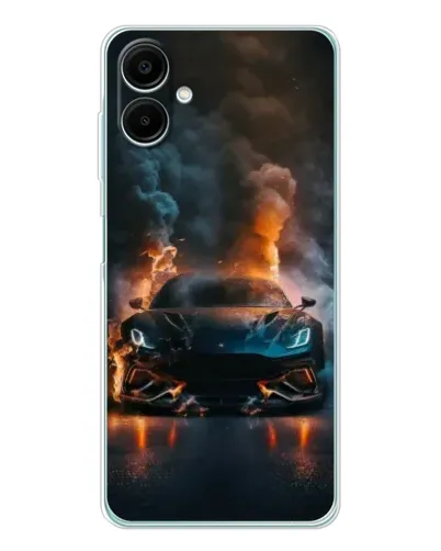 Чехол для Samsung Galaxy A07 с картинкой «Lamborghini дымная эстетика»