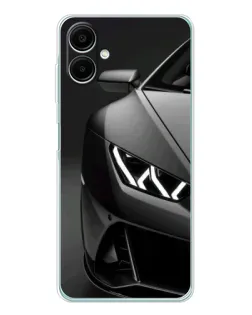 Чехол для Samsung Galaxy A07 с картинкой «Lamborghini фары детализация»