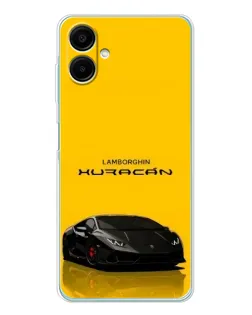 Чехол для Samsung Galaxy A07 с картинкой «Lamborghini Huracan черный»