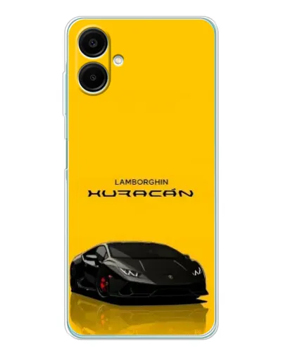 Чехол для Samsung Galaxy A07 с картинкой «Lamborghini Huracan черный»
