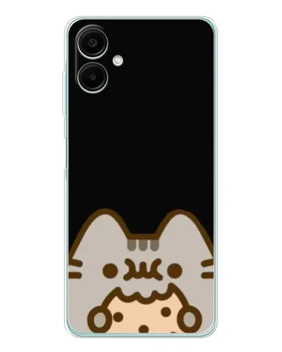 Чехол для Samsung Galaxy A07 с картинкой «Пушин на черном» Чехол для Samsung Galaxy A07 с картинкой «Пушин на черном»
