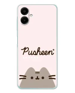 Чехол для Samsung Galaxy A07 с картинкой «Pusheen логотип» Чехол для Samsung Galaxy A07 с картинкой «Pusheen логотип»