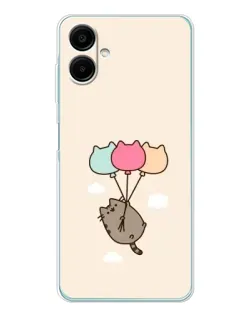 Чехол для Samsung Galaxy A07 с картинкой «Пушин на шариках» Чехол для Samsung Galaxy A07 с картинкой «Пушин на шариках»