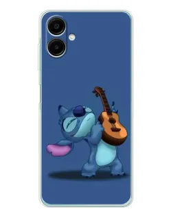 Чехол для Samsung Galaxy A07 с картинкой «Стич с укулеле» Чехол для Samsung Galaxy A07 с картинкой «Стич с укулеле»