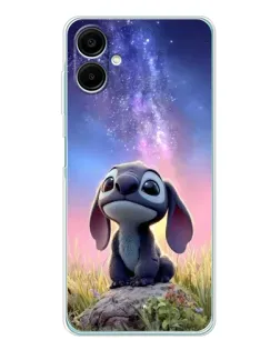 Чехол для Samsung Galaxy A07 с картинкой «Стич на рассвете» Чехол для Samsung Galaxy A07 с картинкой «Стич на рассвете»
