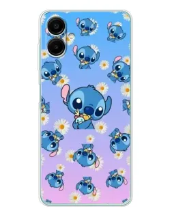Чехол для Samsung Galaxy A07 с картинкой «Паттерн со Стичем» Чехол для Samsung Galaxy A07 с картинкой «Паттерн со Стичем»