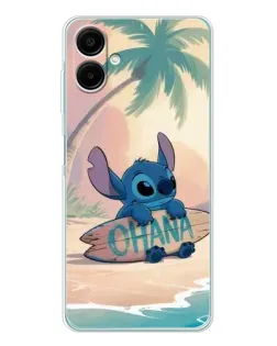 Чехол для Samsung Galaxy A07 с картинкой «Стич на серфе» Чехол для Samsung Galaxy A07 с картинкой «Стич на серфе»