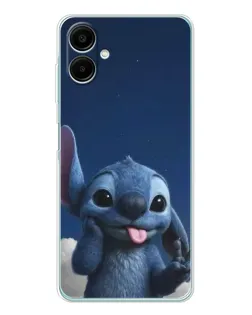 Чехол для Samsung Galaxy A07 с картинкой «Стич в облаках» Чехол для Samsung Galaxy A07 с картинкой «Стич в облаках»