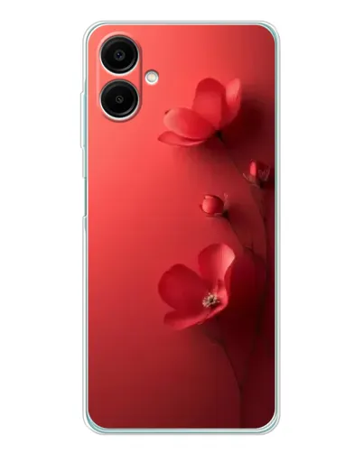 Чехол для Samsung Galaxy A07 с картинкой «Маковые соцветия»