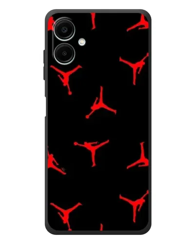 Чехол для Samsung Galaxy A08 с картинкой «Jordan Red Pattern» Чехол для Samsung Galaxy A08 с картинкой «Jordan Red Pattern»