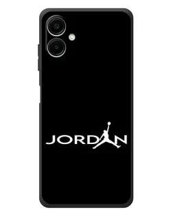 Чехол для Samsung Galaxy A08 с картинкой «Jordan White Logo» Чехол для Samsung Galaxy A08 с картинкой «Jordan White Logo»