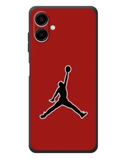 Чехол для Samsung Galaxy A08 с картинкой «Jordan Red Back» Чехол для Samsung Galaxy A08 с картинкой «Jordan Red Back»