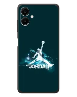 Чехол для Samsung Galaxy A08 с картинкой «Jordan Blue Fire» Чехол для Samsung Galaxy A08 с картинкой «Jordan Blue Fire»