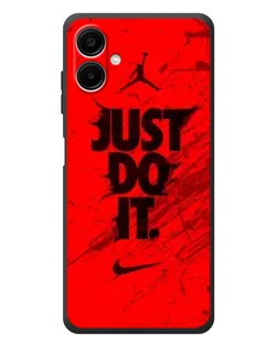 Чехол для Samsung Galaxy A08 с картинкой «Nike Just Do It» Чехол для Samsung Galaxy A08 с картинкой «Nike Just Do It»