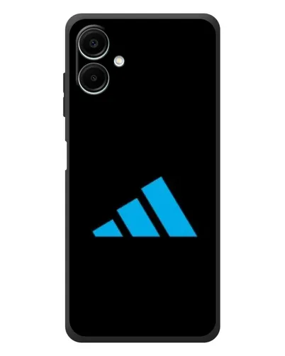 Чехол для Samsung Galaxy A08 с картинкой «Adidas Cyan Logo»