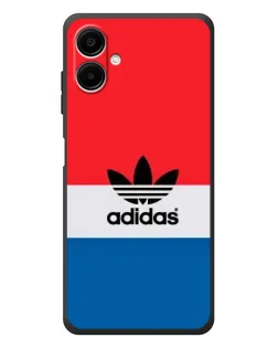 Чехол для Samsung Galaxy A08 с картинкой «Ретро блоки Adidas» Чехол для Samsung Galaxy A08 с картинкой «Ретро блоки Adidas»