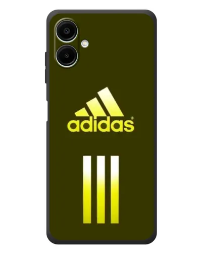 Чехол для Samsung Galaxy A08 с картинкой «Оливковый градиент Adidas»