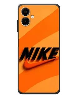 Чехол для Samsung Galaxy A08 с картинкой «Оранжевый драйв Nike» Чехол для Samsung Galaxy A08 с картинкой «Оранжевый драйв Nike»