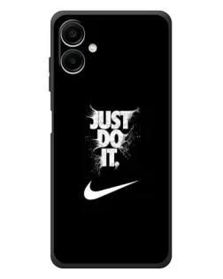 Чехол для Samsung Galaxy A08 с картинкой «Текстовый принт Nike» Чехол для Samsung Galaxy A08 с картинкой «Текстовый принт Nike»