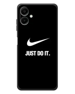 Чехол для Samsung Galaxy A08 с картинкой «Классический принт Nike» Чехол для Samsung Galaxy A08 с картинкой «Классический принт Nike»
