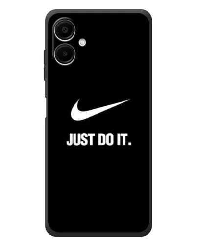 Чехол для Samsung Galaxy A08 с картинкой «Классический принт Nike»