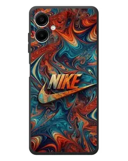 Чехол для Samsung Galaxy A08 с картинкой «Nike в абстракции» Чехол для Samsung Galaxy A08 с картинкой «Nike в абстракции»