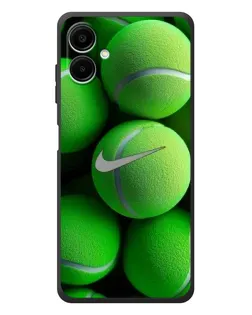 Чехол для Samsung Galaxy A08 с картинкой «Теннисные мячи Найк» Чехол для Samsung Galaxy A08 с картинкой «Теннисные мячи Найк»