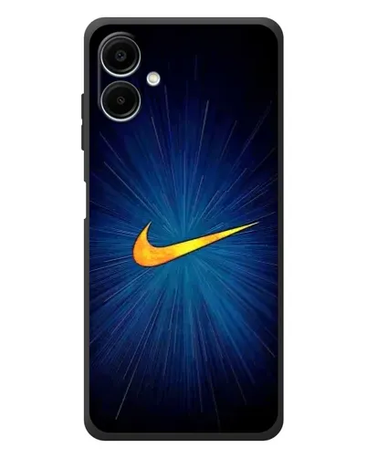 Чехол для Samsung Galaxy A08 с картинкой «Синий пульс Nike» Чехол для Samsung Galaxy A08 с картинкой «Синий пульс Nike»