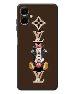 Чехол для Samsung Galaxy A08 с картинкой «LV и Микки Маус» Чехол для Samsung Galaxy A08 с картинкой «LV и Микки Маус»