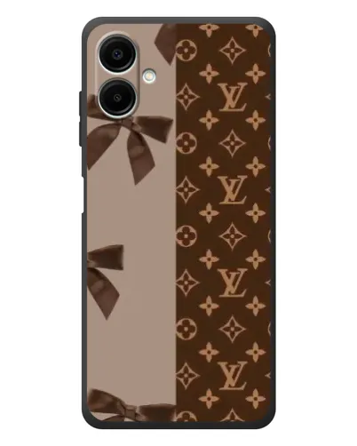 Чехол для Samsung Galaxy A08 с картинкой «Louis Vuitton — банты»