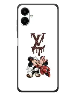 Чехол для Samsung Galaxy A08 с картинкой «LV и Микки Маус» Чехол для Samsung Galaxy A08 с картинкой «LV и Микки Маус»