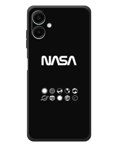 Чехол для Samsung Galaxy A08 с картинкой «NASA — технический принт» Чехол для Samsung Galaxy A08 с картинкой «NASA — технический принт»