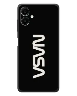 Чехол для Samsung Galaxy A08 с картинкой «NASA — вертикальный логотип» Чехол для Samsung Galaxy A08 с картинкой «NASA — вертикальный логотип»