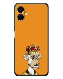 Чехол для Samsung Galaxy A08 с картинкой «Золотая обезьяна Bored Ape» Чехол для Samsung Galaxy A08 с картинкой «Золотая обезьяна Bored Ape»