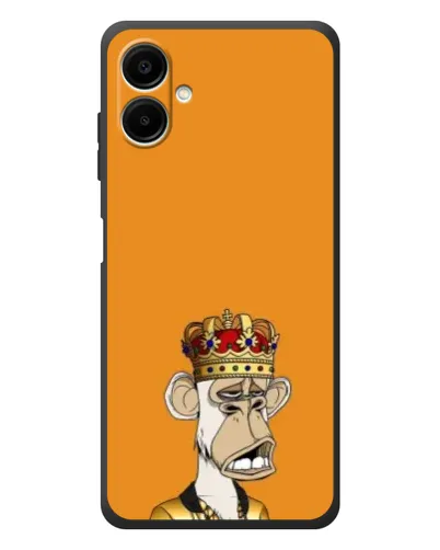 Чехол для Samsung Galaxy A08 с картинкой «Золотая обезьяна Bored Ape» Чехол для Samsung Galaxy A08 с картинкой «Золотая обезьяна Bored Ape»