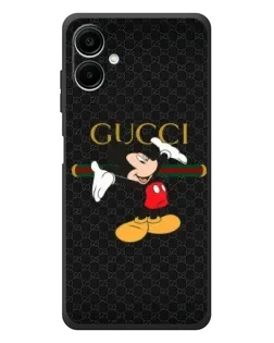 Чехол для Samsung Galaxy A08 с картинкой «Микки Маус Gucci» Чехол для Samsung Galaxy A08 с картинкой «Микки Маус Gucci»