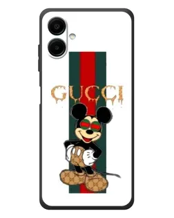 Чехол для Samsung Galaxy A08 с картинкой «Микки Маус Gucci — полосы» Чехол для Samsung Galaxy A08 с картинкой «Микки Маус Gucci — полосы»