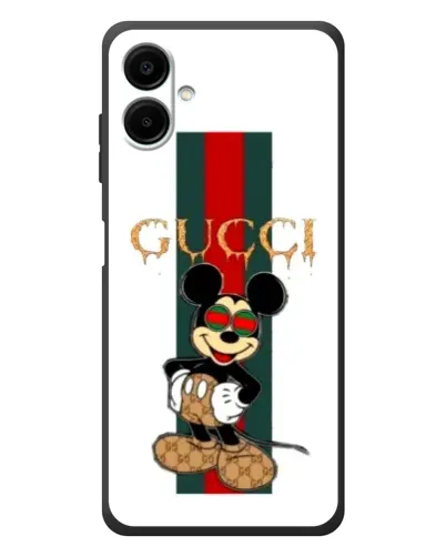 Чехол для Samsung Galaxy A08 с картинкой «Микки Маус Gucci — полосы» Чехол для Samsung Galaxy A08 с картинкой «Микки Маус Gucci — полосы»