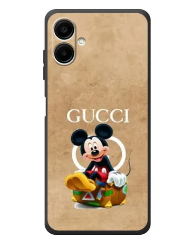 Чехол для Samsung Galaxy A08 с картинкой «Микки Маус Gucci — крафт» Чехол для Samsung Galaxy A08 с картинкой «Микки Маус Gucci — крафт»