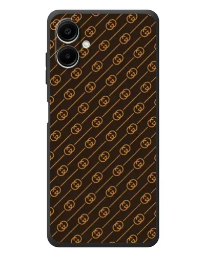 Чехол для Samsung Galaxy A08 с картинкой «Gucci — золотые диагонали» Чехол для Samsung Galaxy A08 с картинкой «Gucci — золотые диагонали»