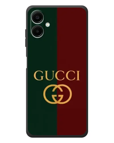 Чохол для Samsung Galaxy A08 з картинкою «Gucci — темно-зелений градієнт» Чохол для Samsung Galaxy A08 з картинкою «Gucci — темно-зелений градієнт»