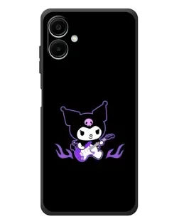 Чехол для Samsung Galaxy A08 с картинкой «Электрическая Kuromi» Чехол для Samsung Galaxy A08 с картинкой «Электрическая Kuromi»