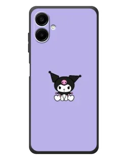 Чехол для Samsung Galaxy A08 с картинкой «Kuromi — фиолетовый минимализм» Чехол для Samsung Galaxy A08 с картинкой «Kuromi — фиолетовый минимализм»