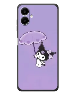 Чехол для Samsung Galaxy A08 с картинкой «Kuromi с зонтиком» Чехол для Samsung Galaxy A08 с картинкой «Kuromi с зонтиком»