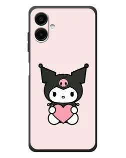 Чехол для Samsung Galaxy A08 с картинкой «Kuromi и сердце» Чехол для Samsung Galaxy A08 с картинкой «Kuromi и сердце»
