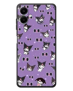 Чехол для Samsung Galaxy A08 с картинкой «Kuromi — паттерн» Чехол для Samsung Galaxy A08 с картинкой «Kuromi — паттерн»