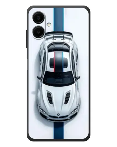 Чехол для Samsung Galaxy A08 с картинкой «Вид сверху — BMW M»