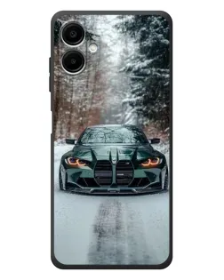 Чехол для Samsung Galaxy A08 с картинкой «BMW в зимнем лесу» Чехол для Samsung Galaxy A08 с картинкой «BMW в зимнем лесу»