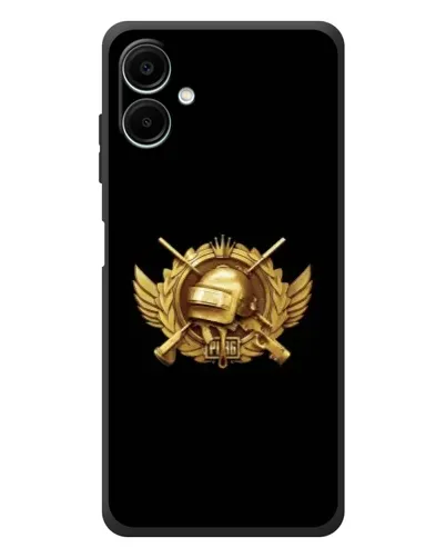 Чехол для Samsung Galaxy A08 с картинкой «PUBG — оранжевый градиент»
