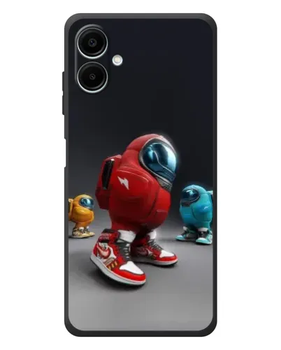 Чехол для Samsung Galaxy A08 с картинкой «Among Us — 3D стиль»